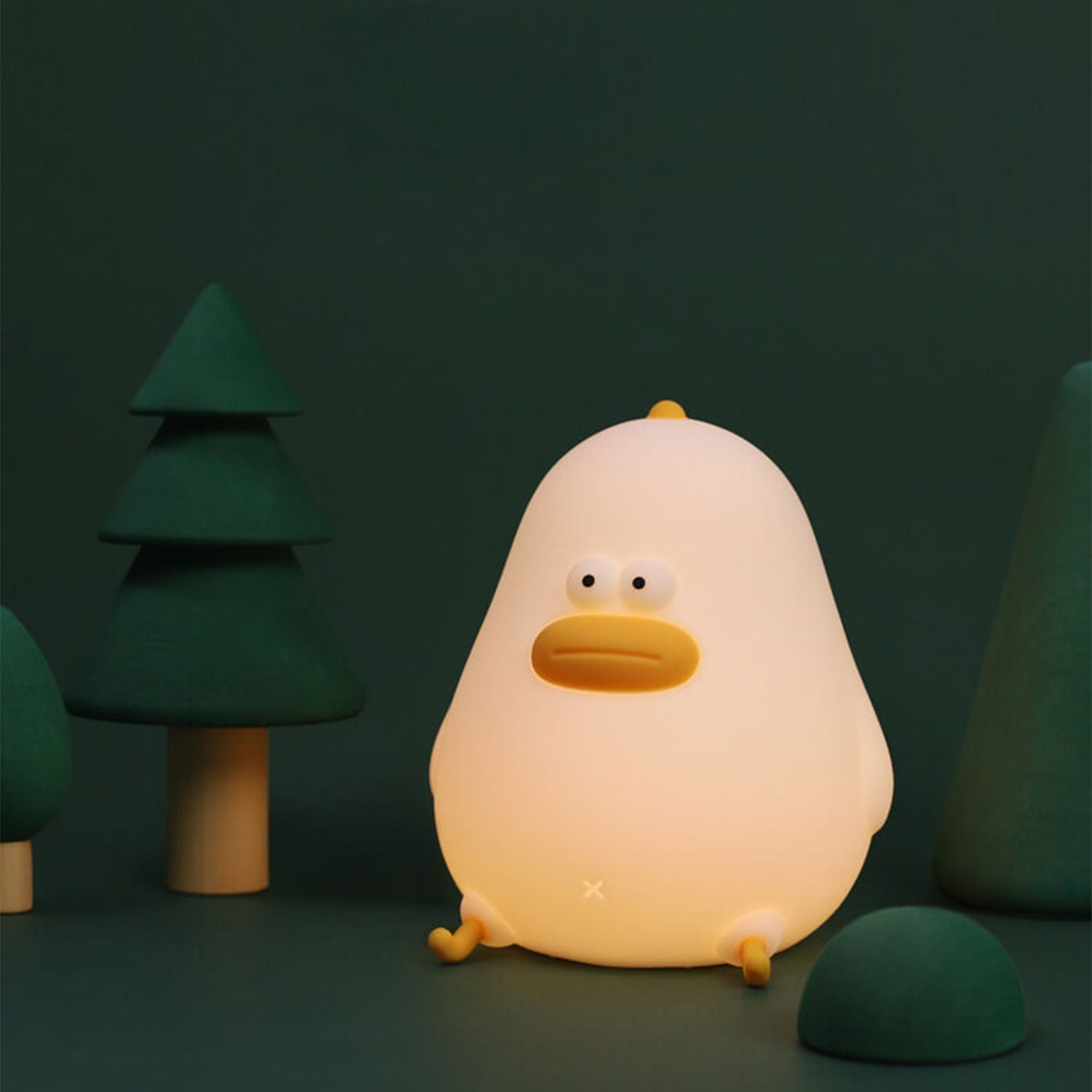 Cartoon Silicone Chick Night Table Lamp