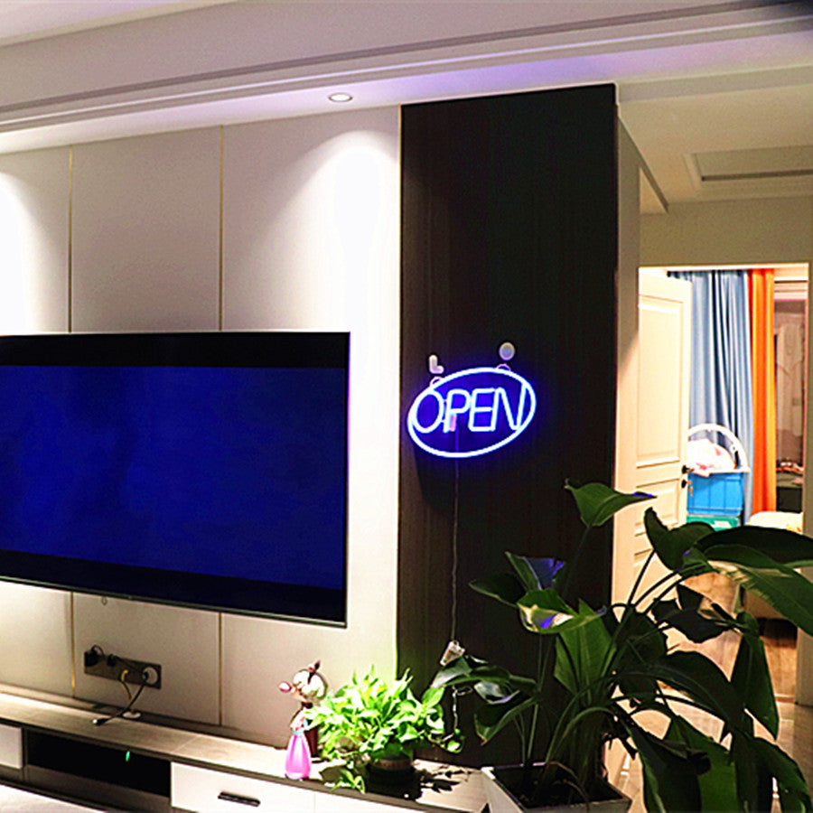 PS OPEN Neon Dining Outdoor Light