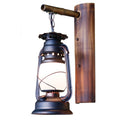 Horse Lantern Iron Outdoor Light