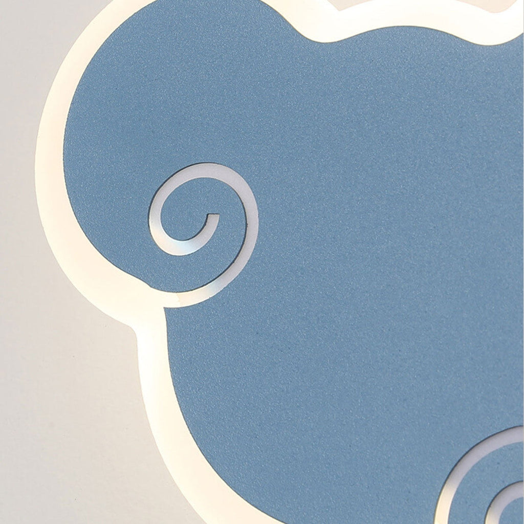 Cloud Cartoon Design Wall Lamp