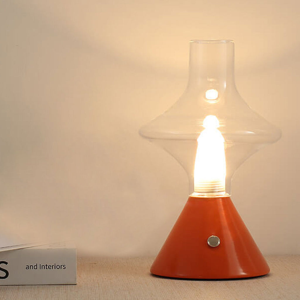 High Boron Glass Charging Table Lamp