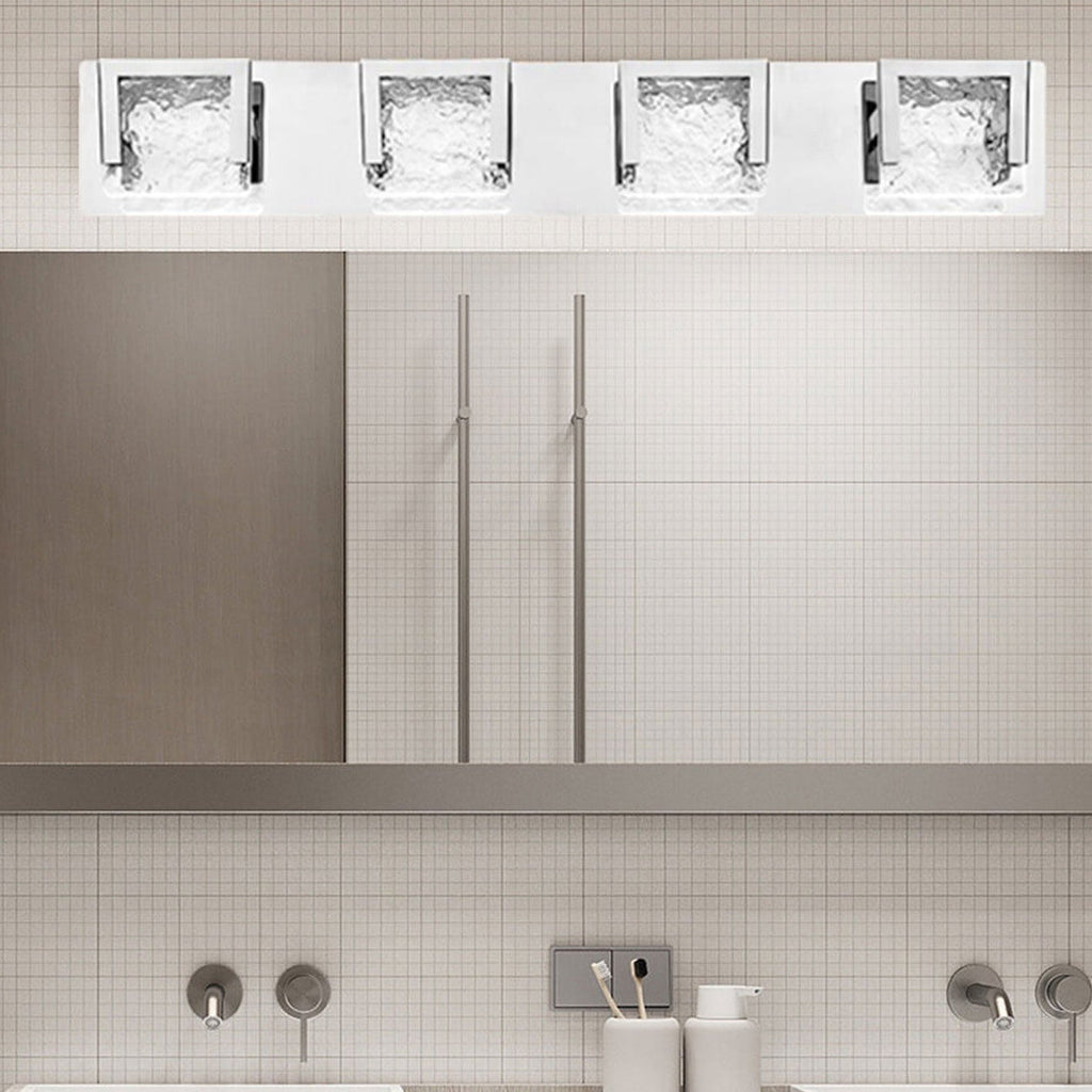 Glass Texture Acrylic Vanity Wall Lamp