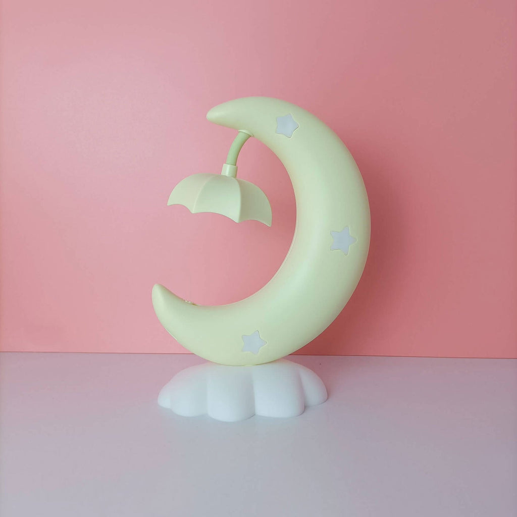 Cartoon Moon Boat Eye Table Lamp