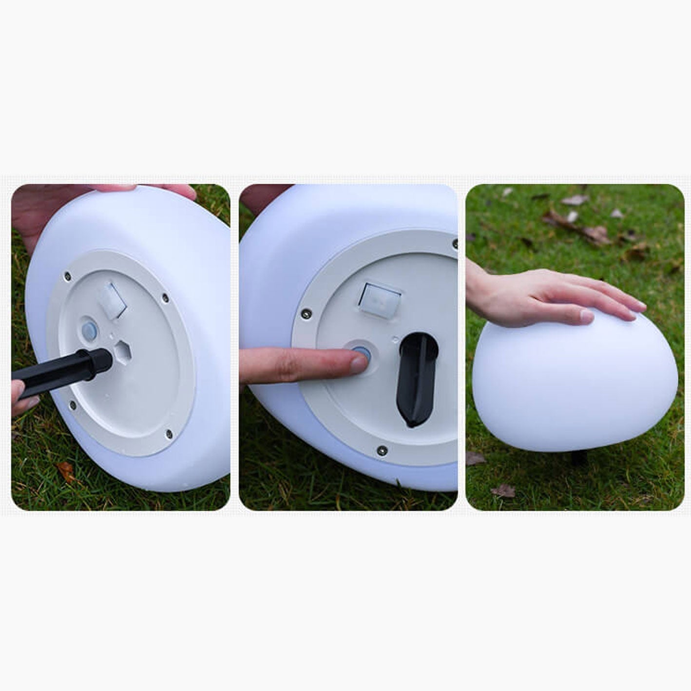 Solar Waterproof Spherical Outdoor Lawn Light