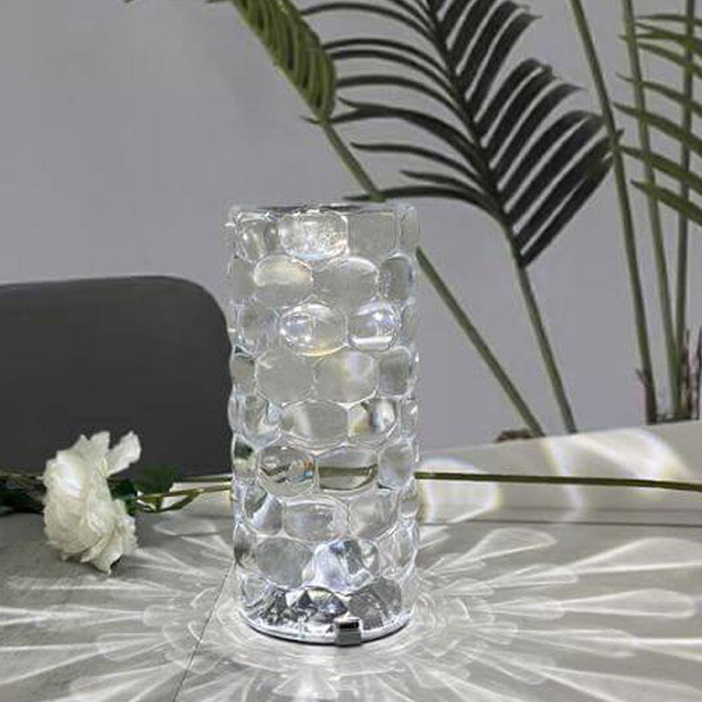 Crystal Diamond Water Drop Table Lamp
