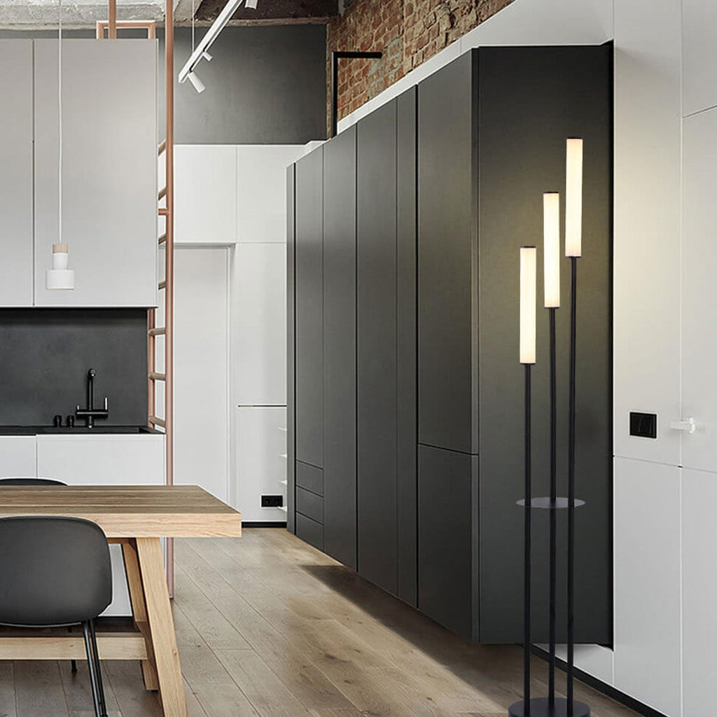 Modern Minimalist Creative Long 3-Light Floor Lamp