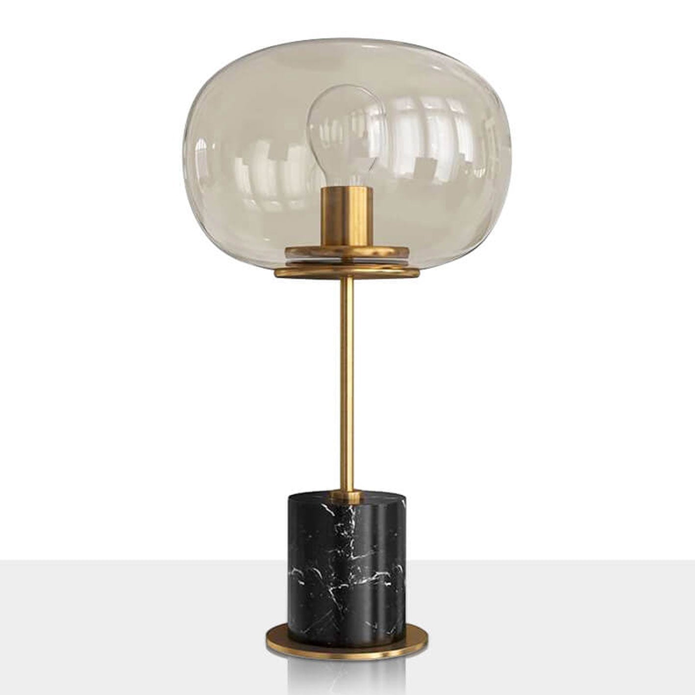 Glass Ball Table Lamp