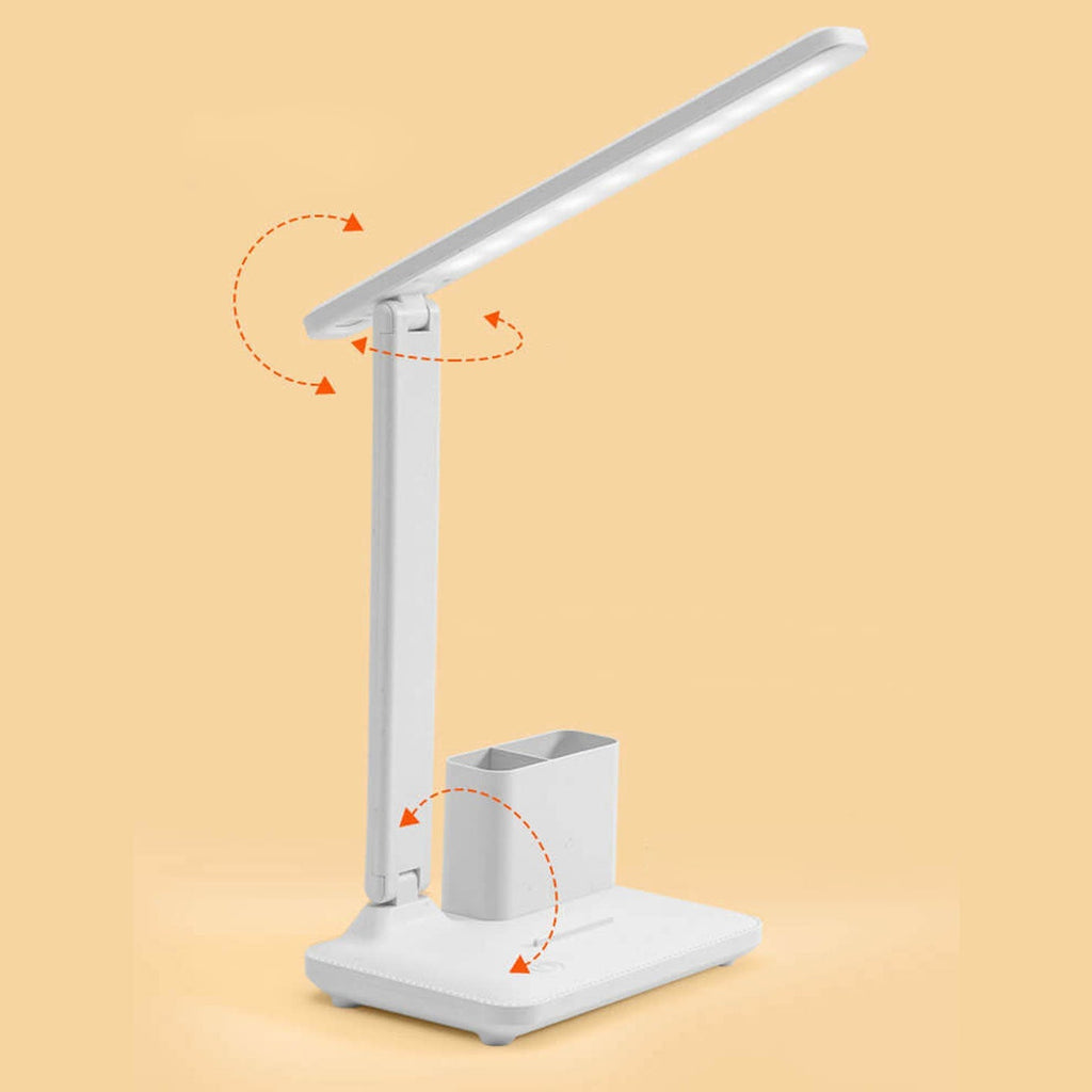 Folding Pen Holder Eye Table Lamp