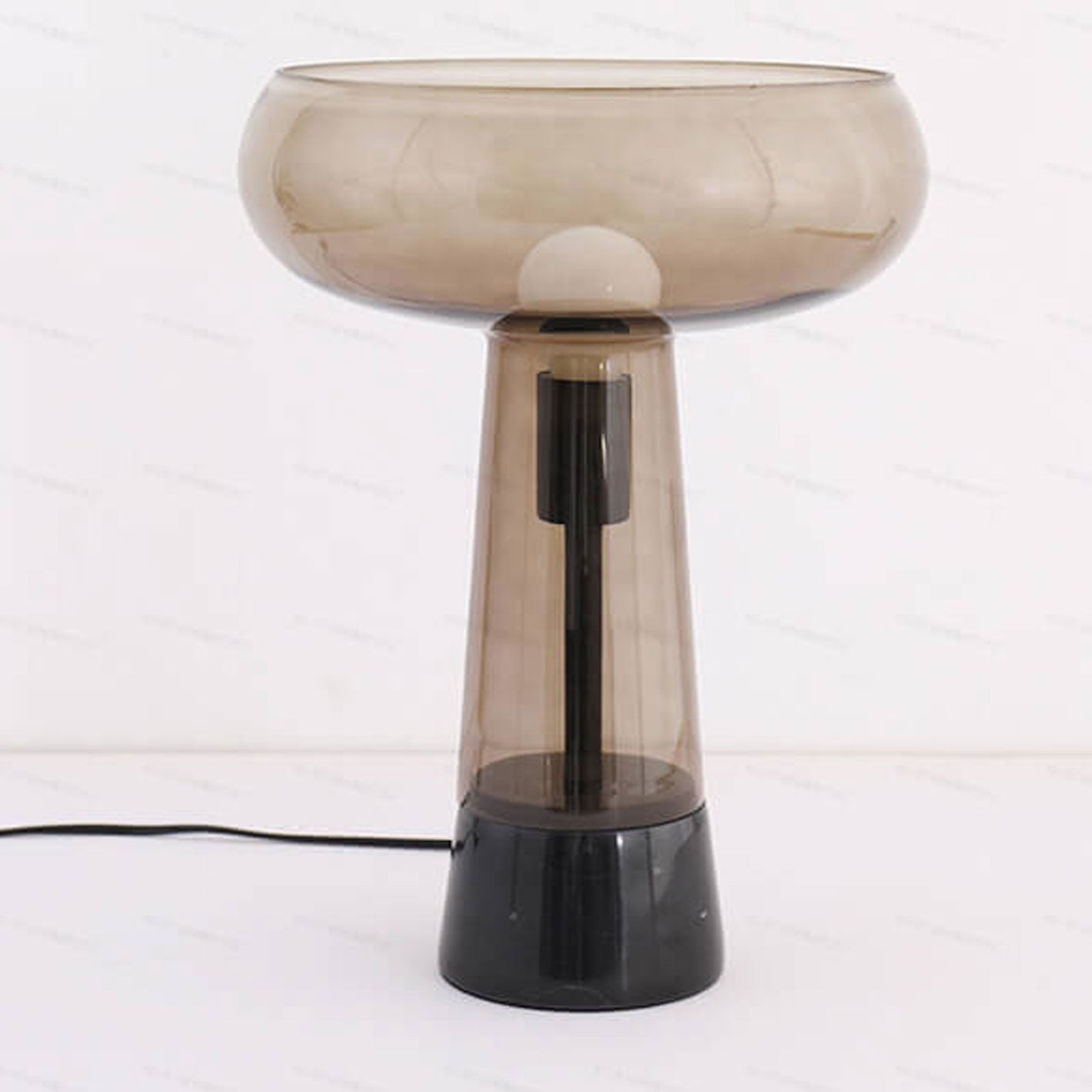 Glass Marble Table Lamp