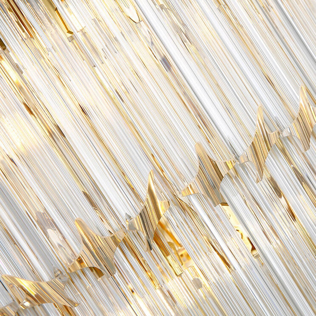 Crystal Four Layers 4-Light Wall Lamp