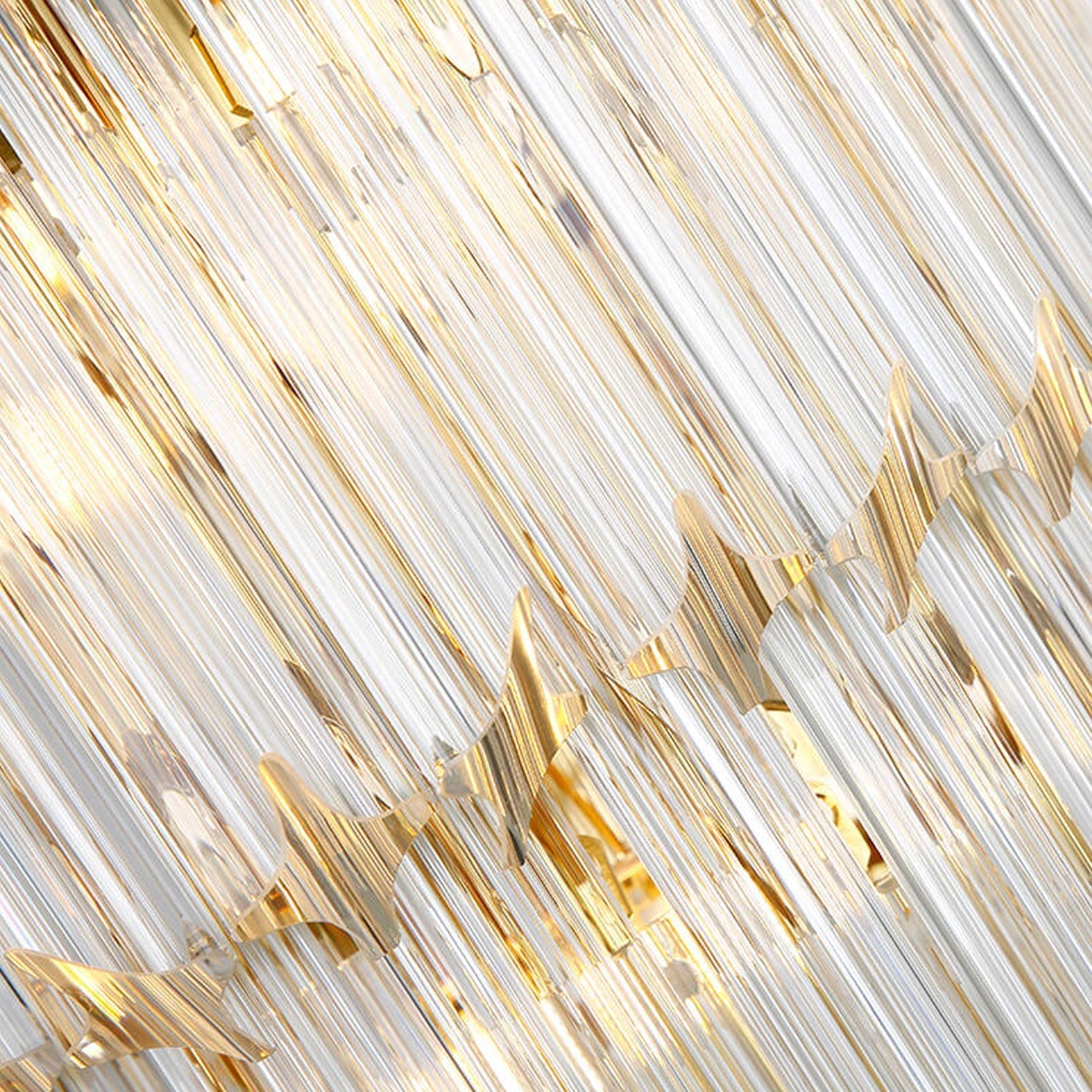 Crystal Four Layers 4-Light Wall Lamp