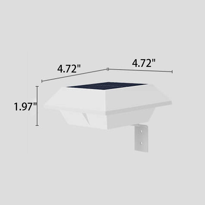 UFO Shape Design Fence Outdoor Light
