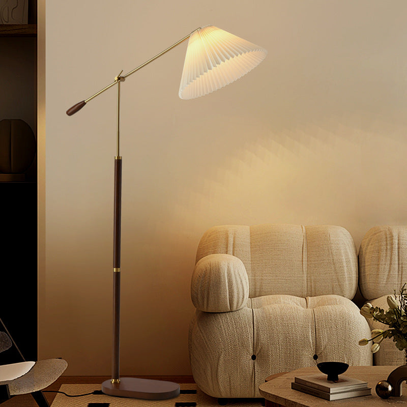 Umbrella Fabric Floor Lamp