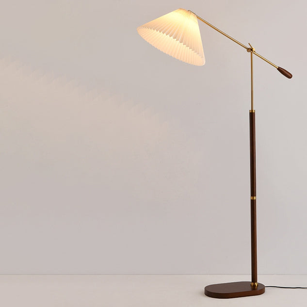 Umbrella Fabric Floor Lamp