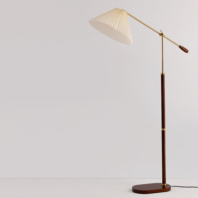 Umbrella Fabric Floor Lamp