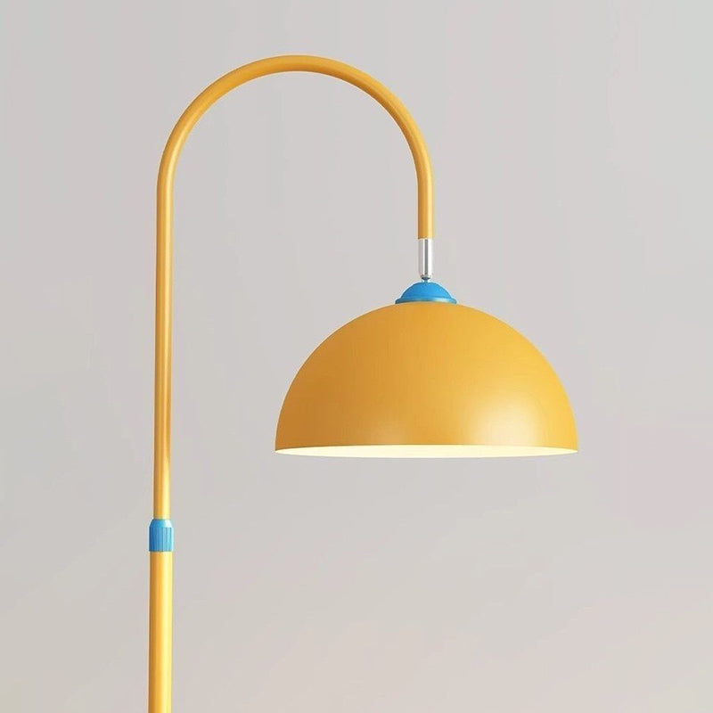 Dome Iron Marble 2/3-Tier Floor Lamp