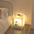 PE Rounded Square Storage Floor Lamp