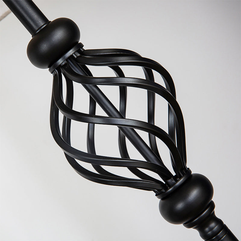 Modern Minimalist Iron Fabric Floor Lamp