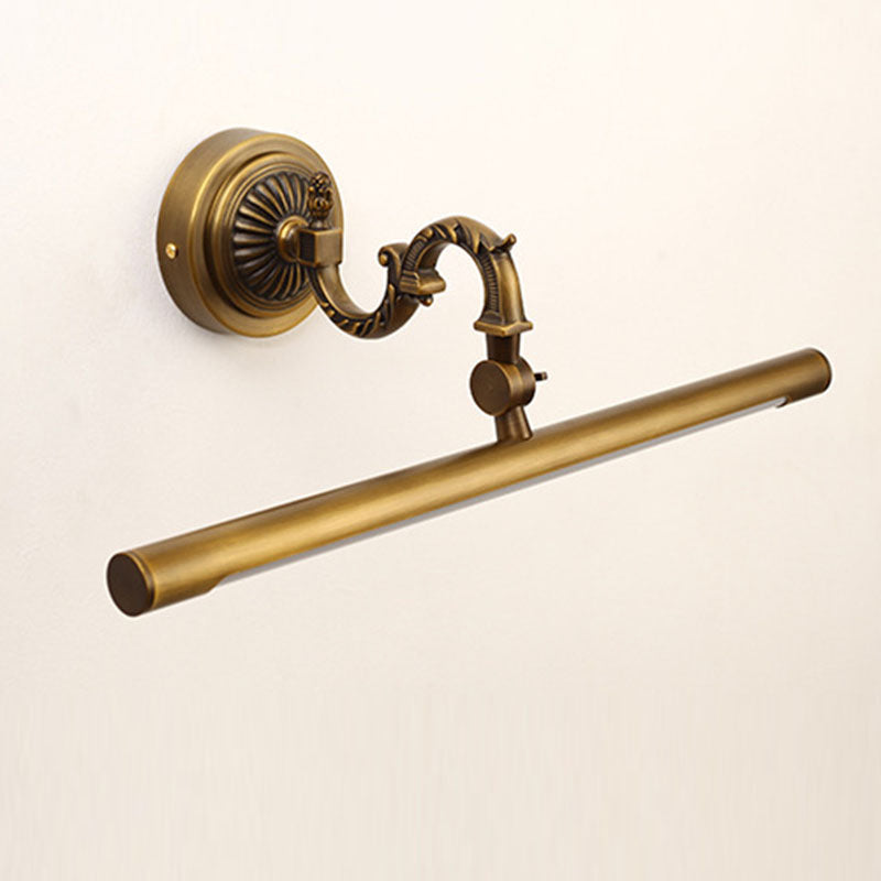 Long Copper PC Vanity Wall Lamp