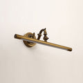 Long Copper PC Vanity Wall Lamp