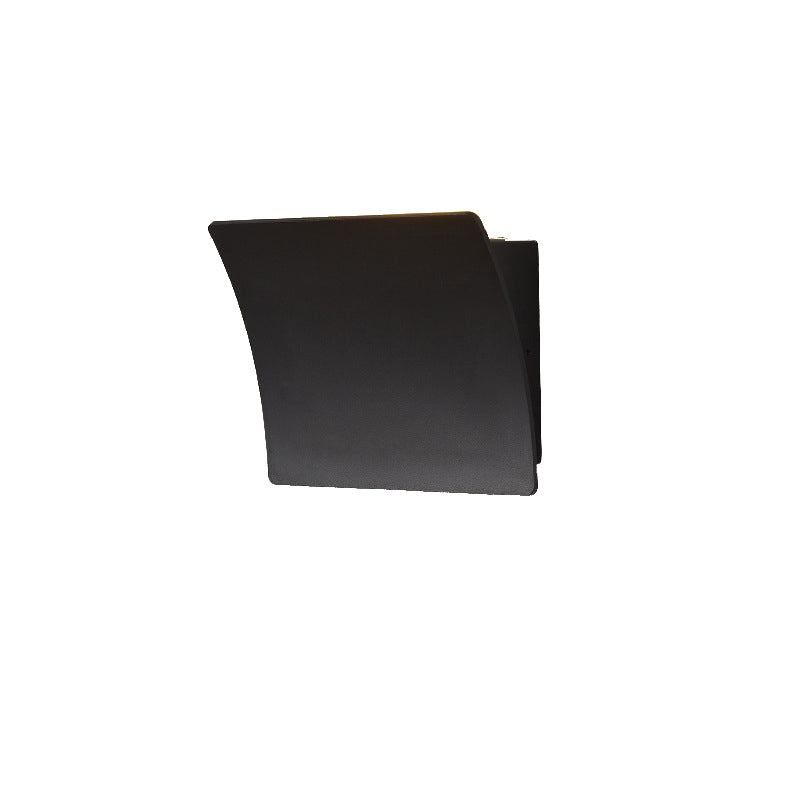Aluminum Acrylic Square Bedroom Wall Lamp