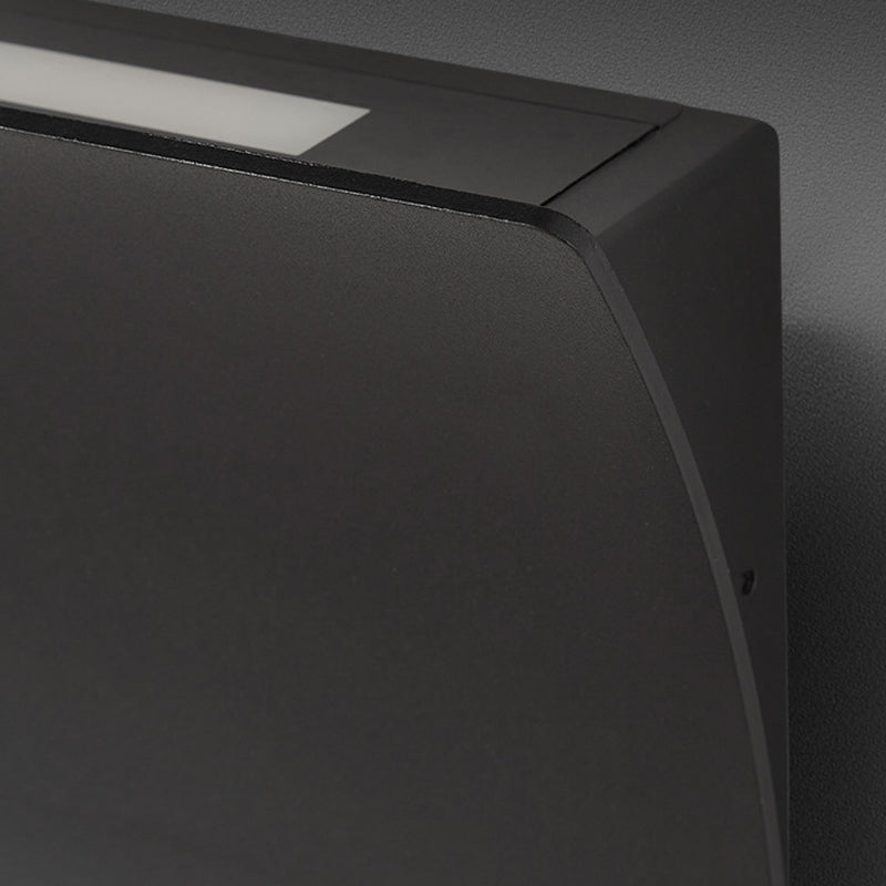 Aluminum Acrylic Square Bedroom Wall Lamp