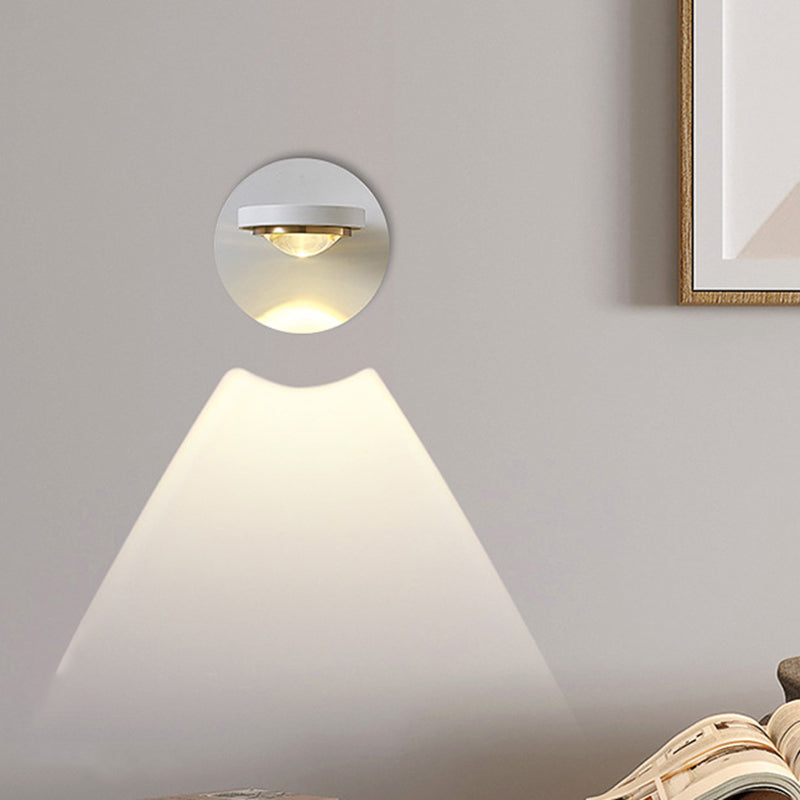 Rotatable Spherical Square Iron Wall Lamp