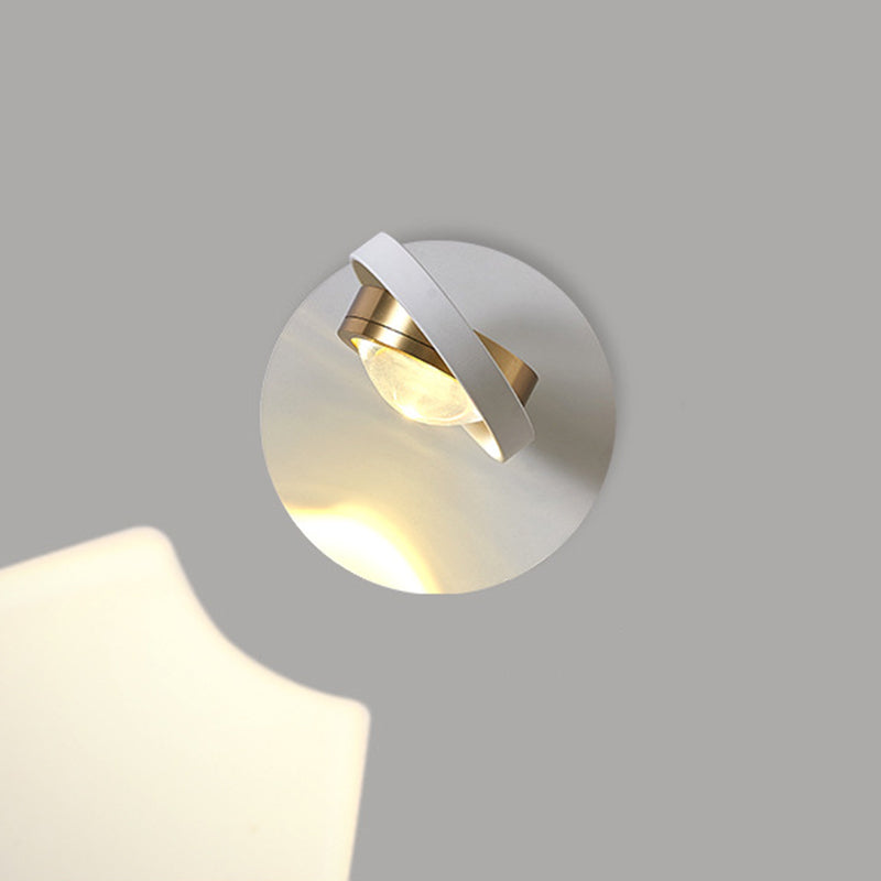 Rotatable Spherical Square Iron Wall Lamp