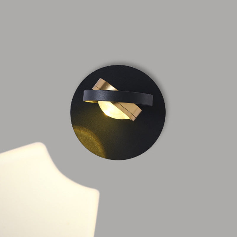 Rotatable Spherical Square Iron Wall Lamp