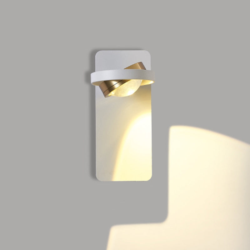 Rotatable Spherical Square Iron Wall Lamp