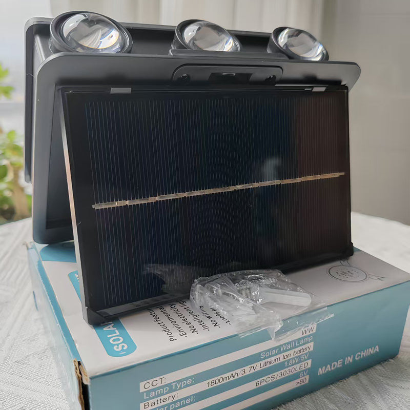 Square ABS Garden Outdoor Light
