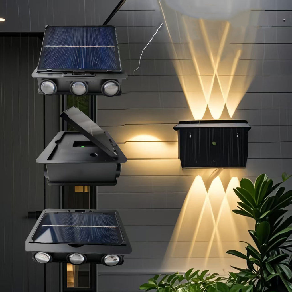 Square ABS Garden Outdoor Light