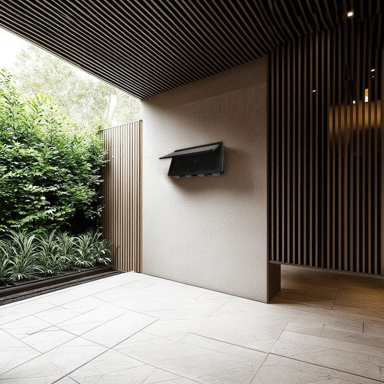 Square ABS Garden Outdoor Light