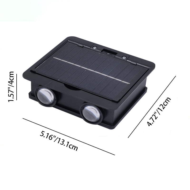 Square ABS Garden Outdoor Light