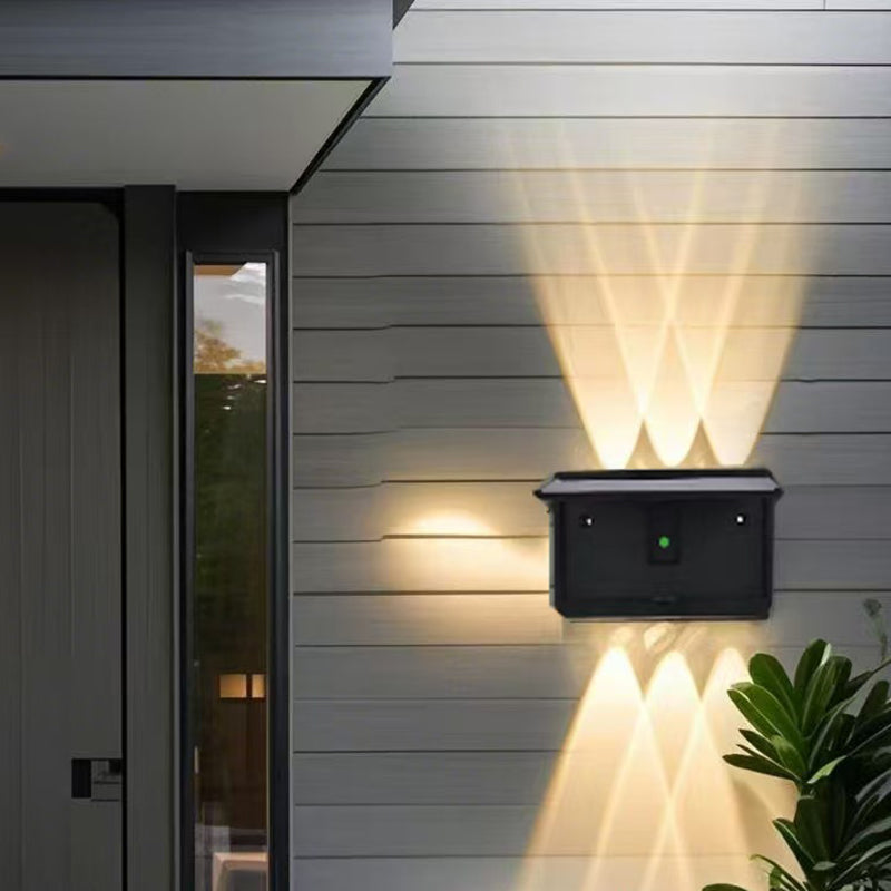 Square ABS Garden Outdoor Light
