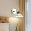 Flower Shape Hardware Resin Wall Lamp