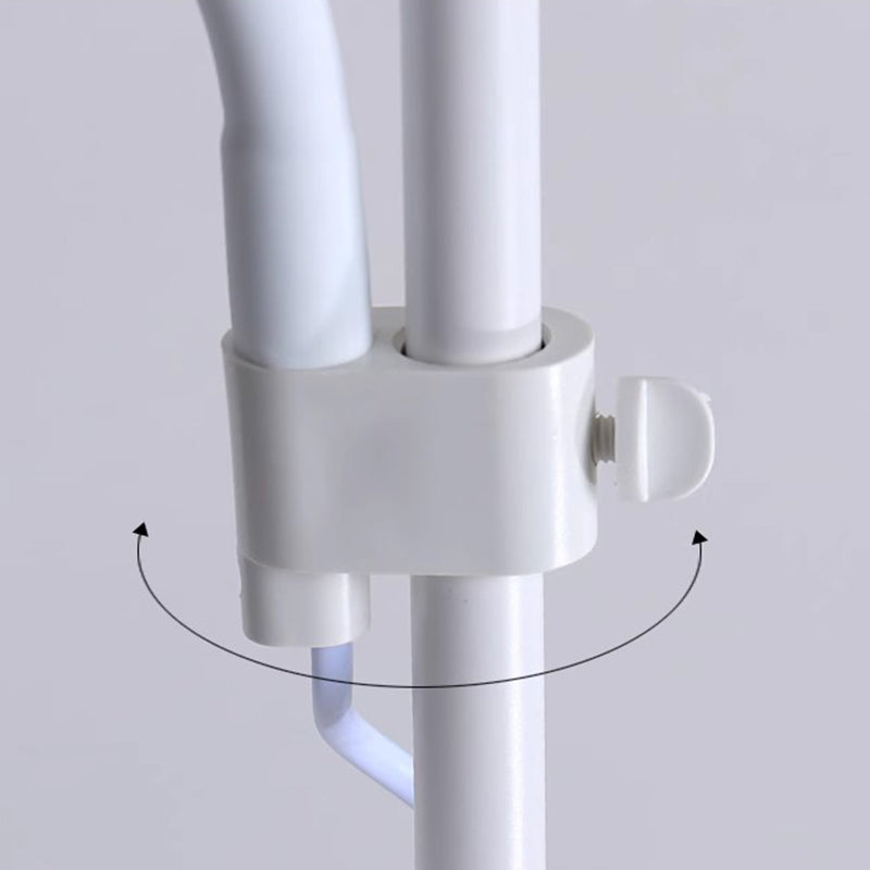 Inverted Triangle Iron Silicone 2-Light Floor Lamp