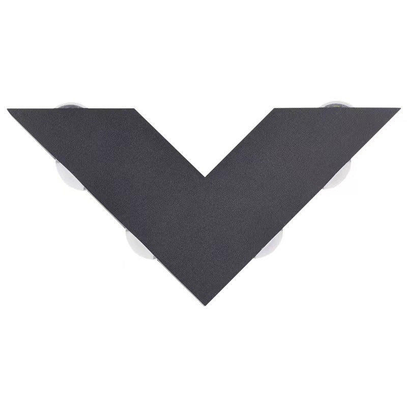 V-Shaped Aluminum PC Garden Outdoor Light
