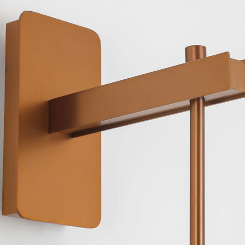 Long Pole Cylindrical Stainless Wall Lamp