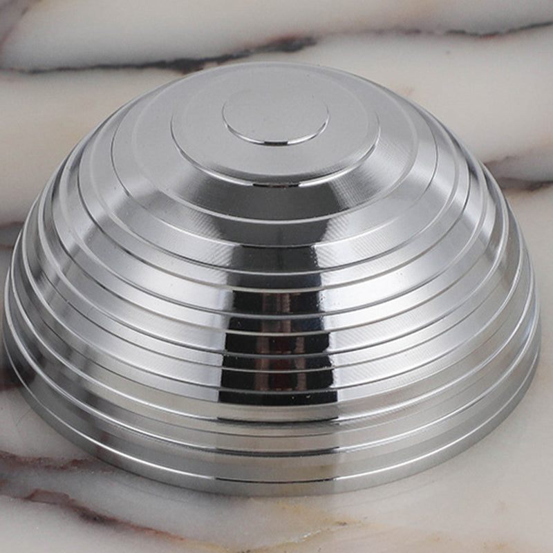 Round Iron Marble Bedroom Wall Lamp