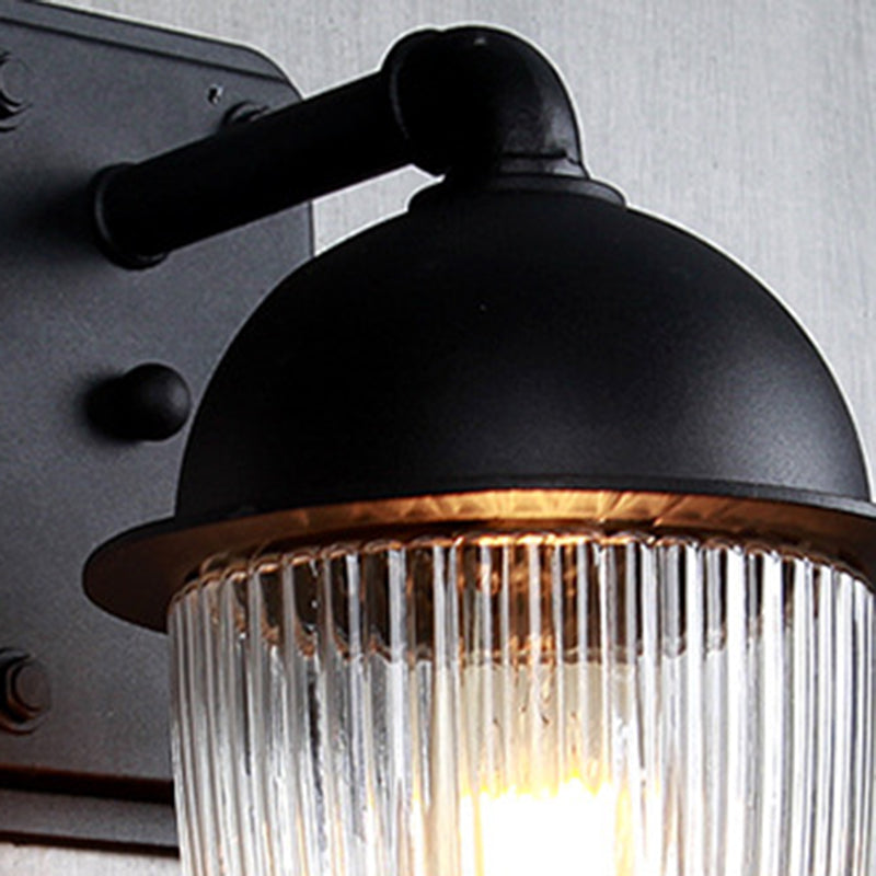 Nut-Shaped Aluminum Glass Gardens Outdoor Light