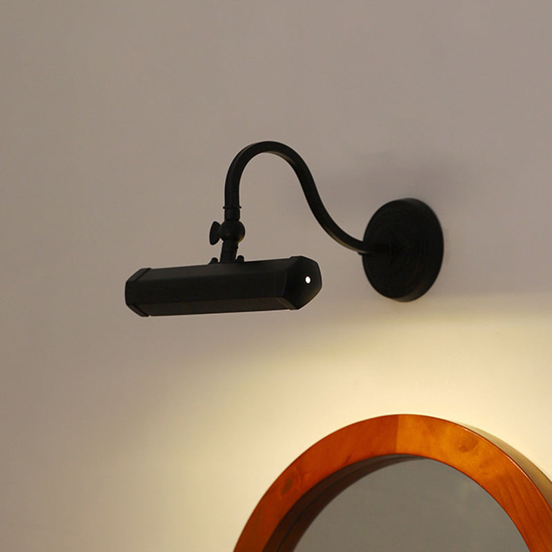 Rotatable Long Iron Bedroom 2-Light Wall Lamp