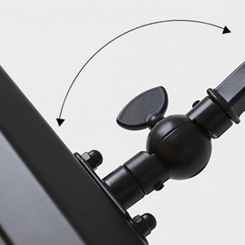 Rotatable Long Iron Bedroom 2-Light Wall Lamp