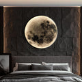 Round Moon Pattern Iron Wall Lamp