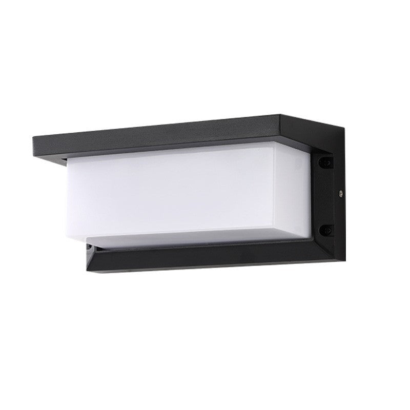 Rectangle Aluminum Acrylic Gardens Outdoor Light