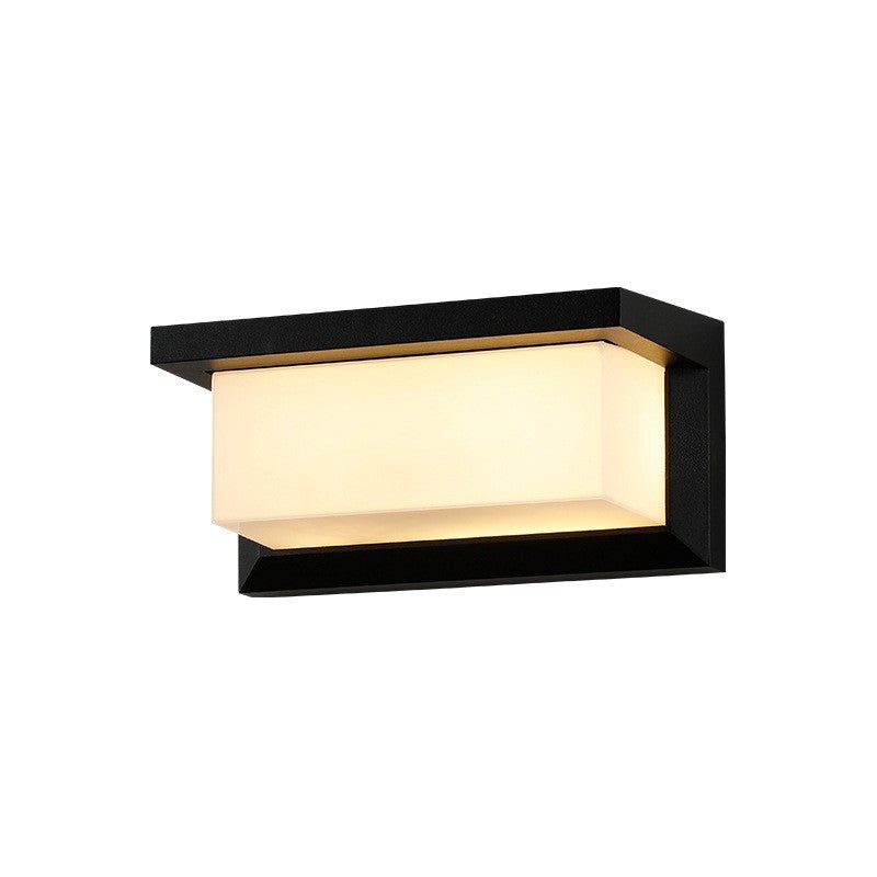 Rectangle Aluminum Acrylic Gardens Outdoor Light