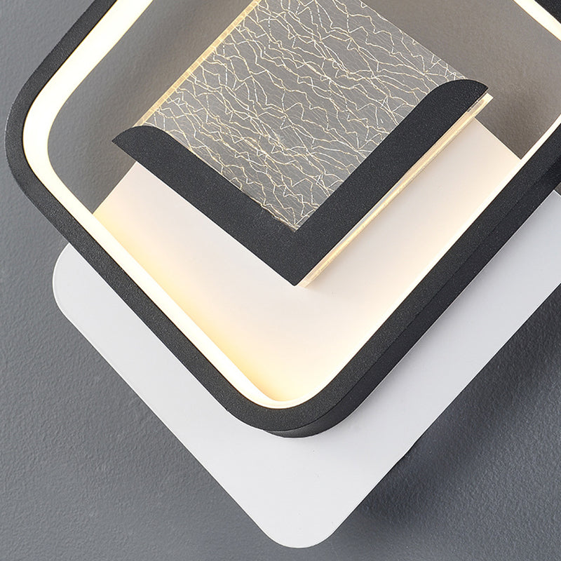 Diamond Feather Crack Pattern Wall Lamp