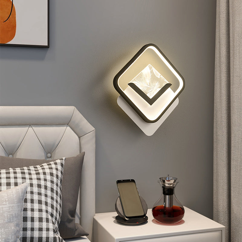 Diamond Feather Crack Pattern Wall Lamp
