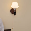 Zipper Round Ball-Shaped Flower Wall Lamp