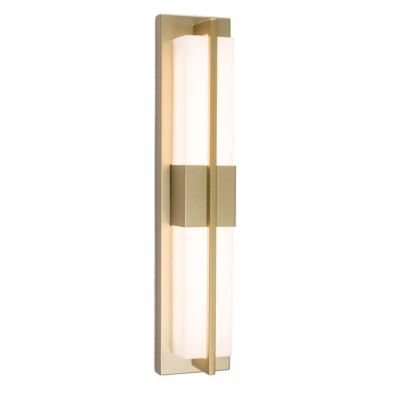 Rectangular Iron Acrylic Bedroom Wall Lamp